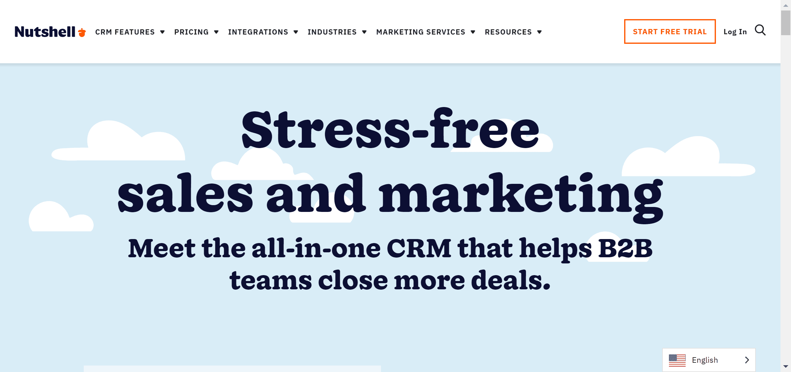 Have your sales team be stress-free and close deals with Nutshell.