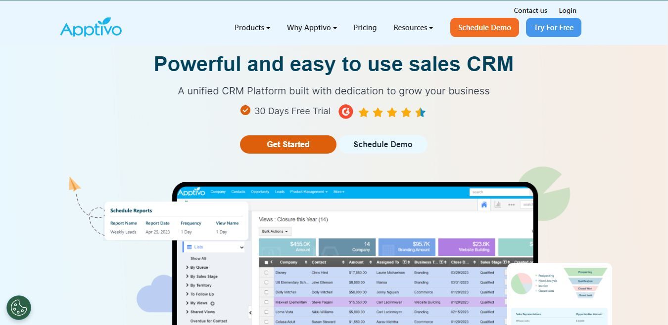 Utilize Apptivo's Mobile friendliness.