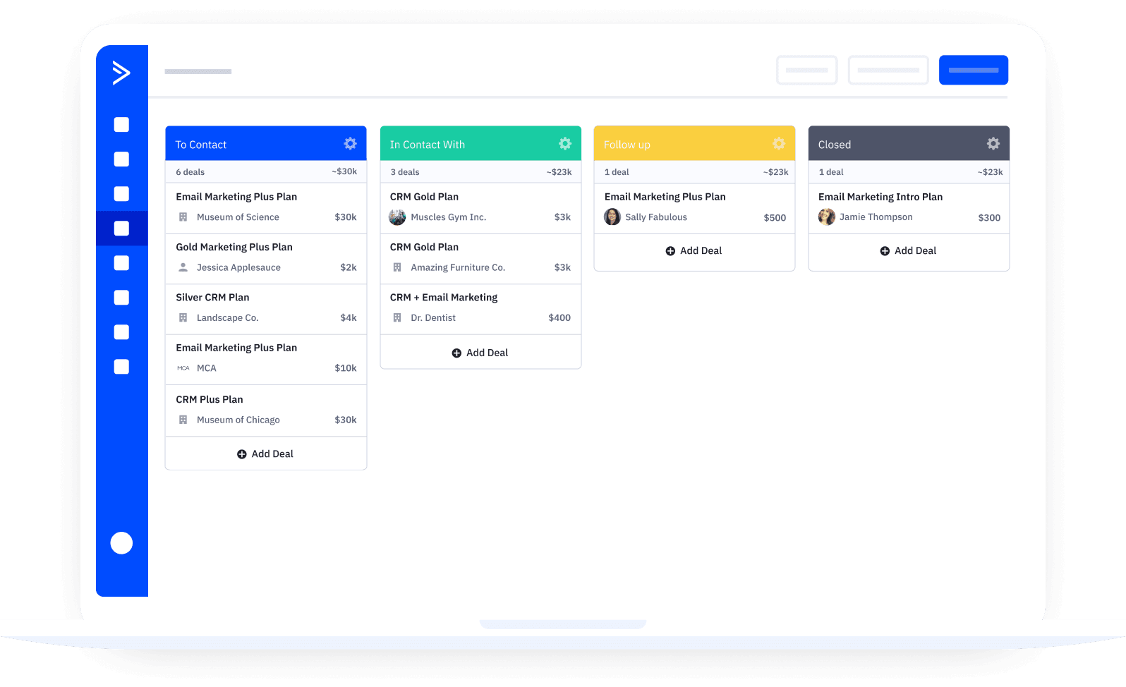 ActiveCampaign lets you create workflows that enhance and speed up your sales cycle.