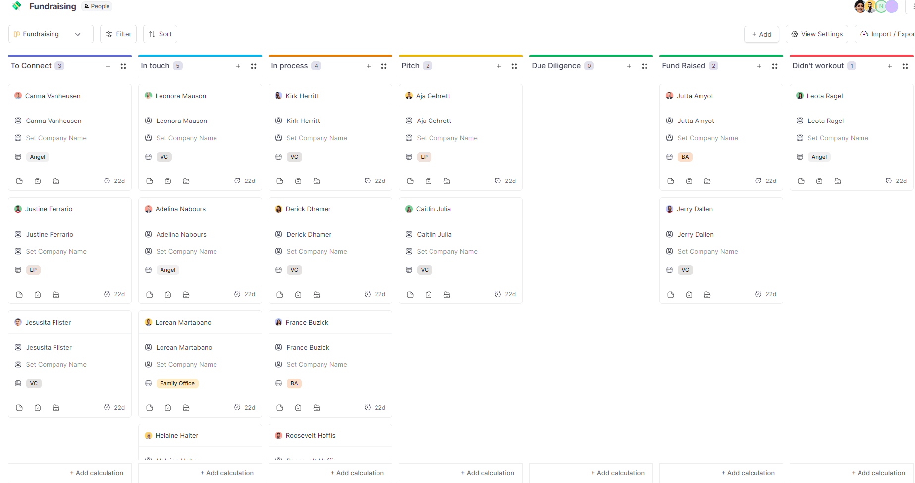 Zixflow’s easy-to-use drag-and-drop visual pipeline to manage all your investment deals.