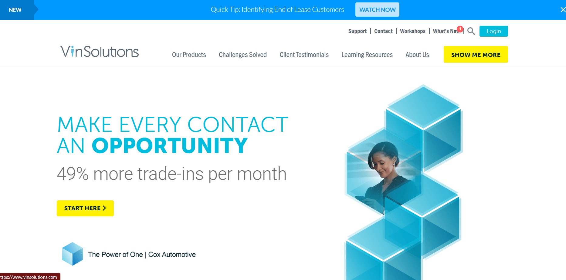 VinSolutions is the best CRM designed for the automotive industry. Source