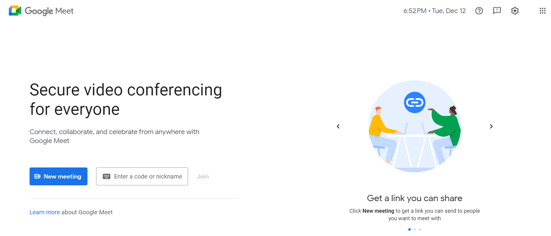 Set hassle free meetings with your customers and team members to expedite sales goals with Google’s mobile feature.