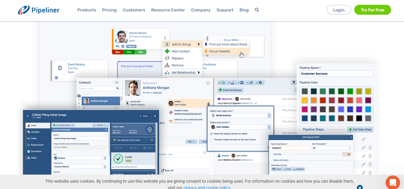 Pipeliner CRM, a CRM for small consultancy businesses, strengthens customer relationships.
