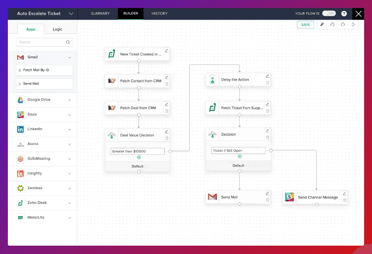 Zoho Creator is the best tool with so many advanced features.
