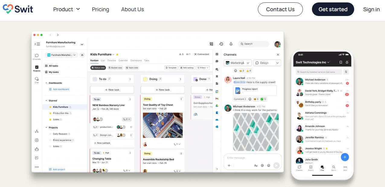 Swit is one of the top best ClickUp alternatives as it transforms the way you work on projects.