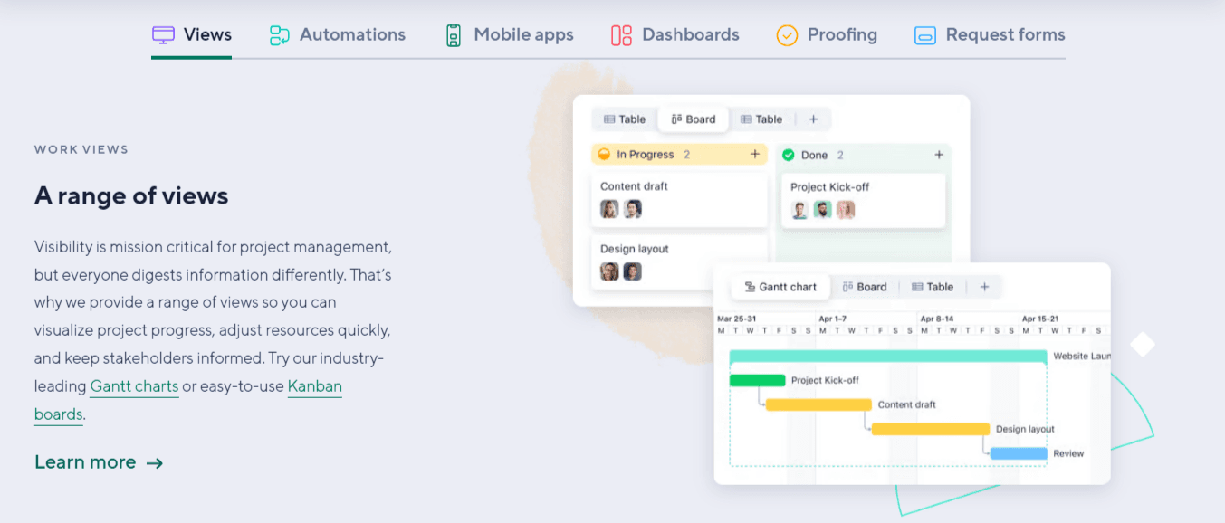 Wrike - One of the top rated ClickUp alternatives that grants a wide range of views to filter out and prioriztize the tasks as per your needs.