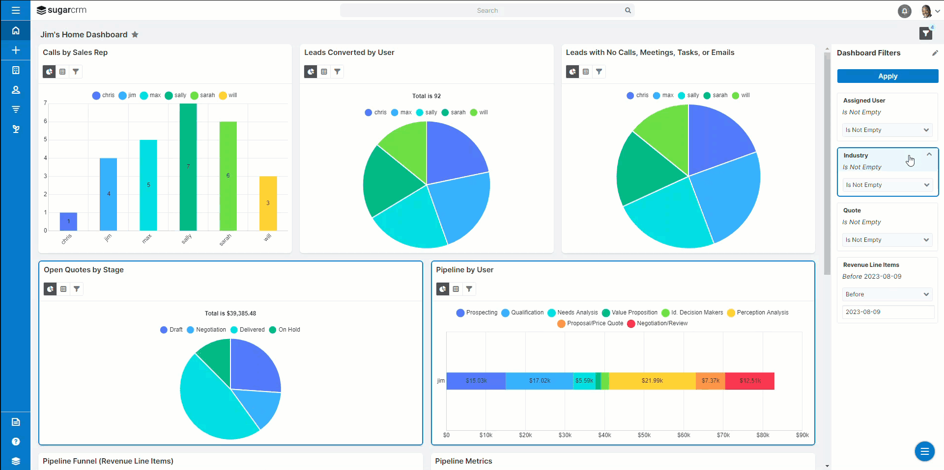 The SugarCRM as a Keap alternative can manage your leads more effectively & revamp the lead conversion process.