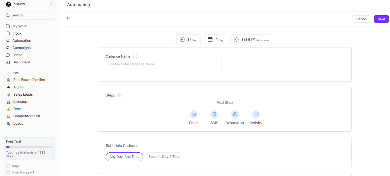 Empower your workflow with Zixflow automation - where seamless processes meet strategic data analysis, ensuring you effortlessly conquer your next business milestones.