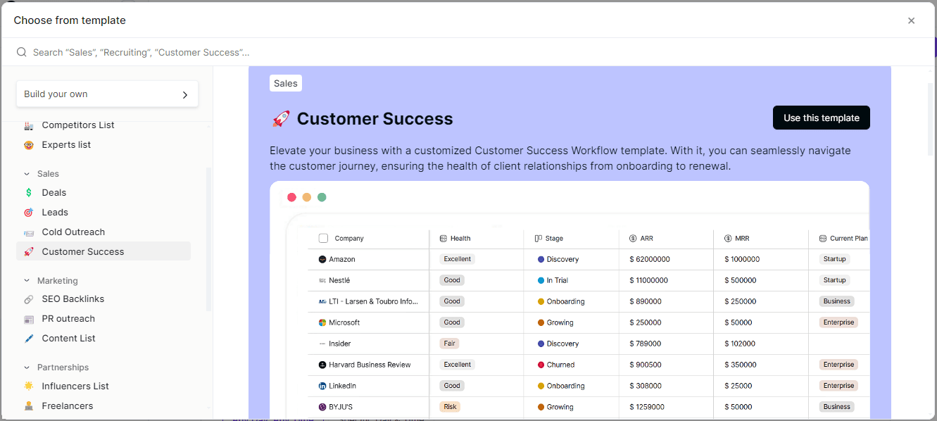 Elevate your CRM game with Zixflow's industry-specific templates, enabling seamless customization, lead prioritization, and rapid engagement.