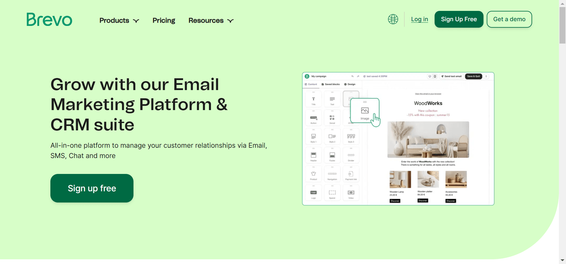 Brevo is an all-around Klaviyo alternative.