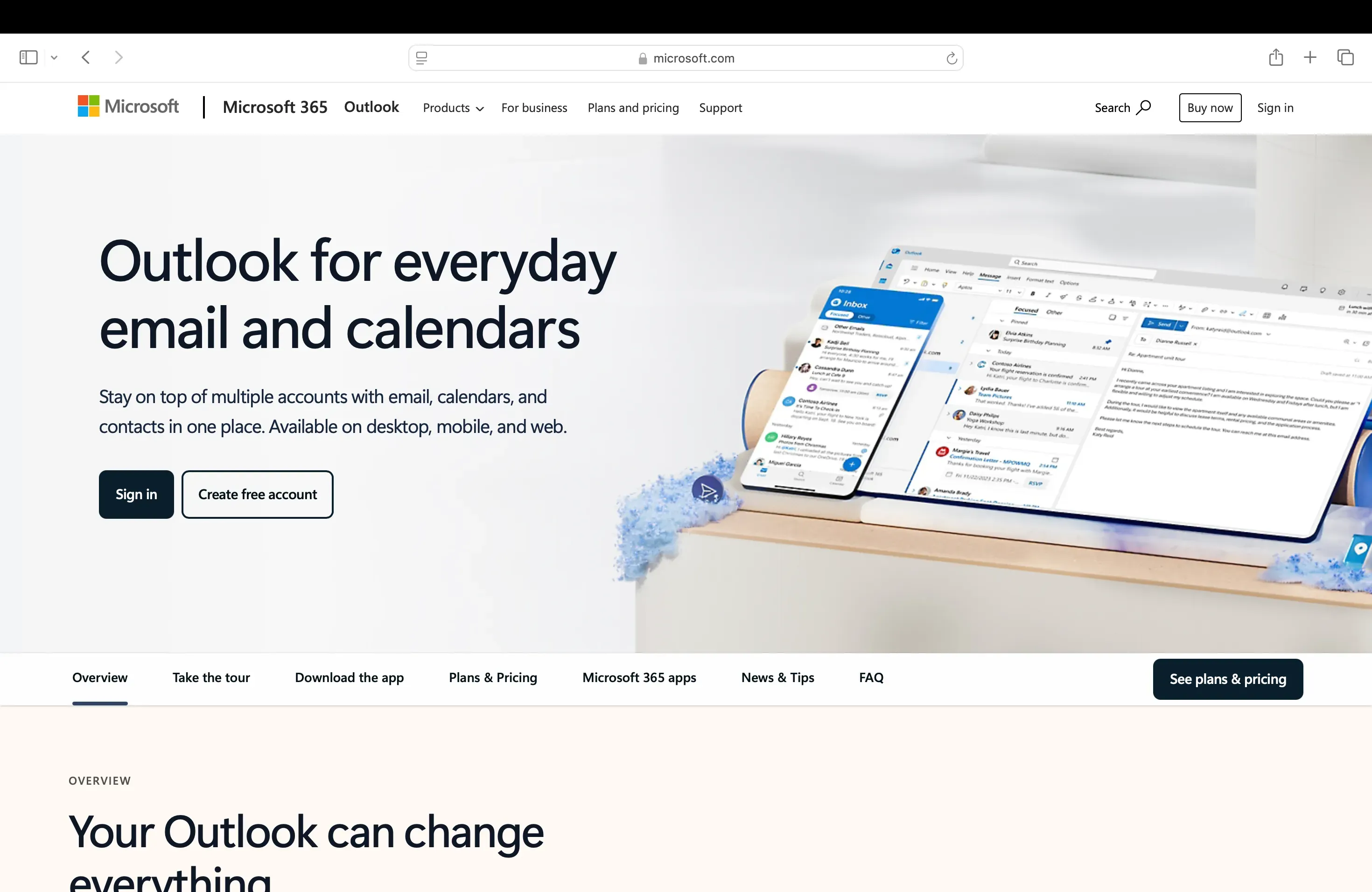 Microsoft Outlook Sync