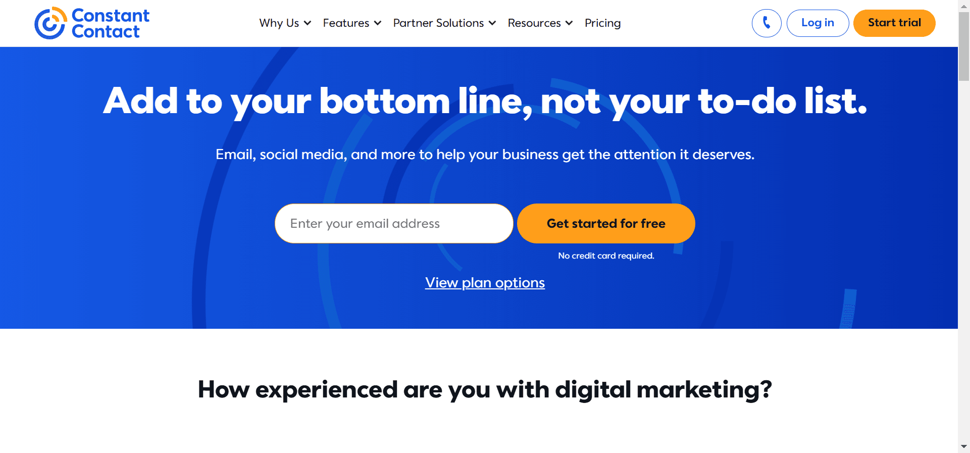 Constant Contact is an Omnisend alternative designed for digital marketers.