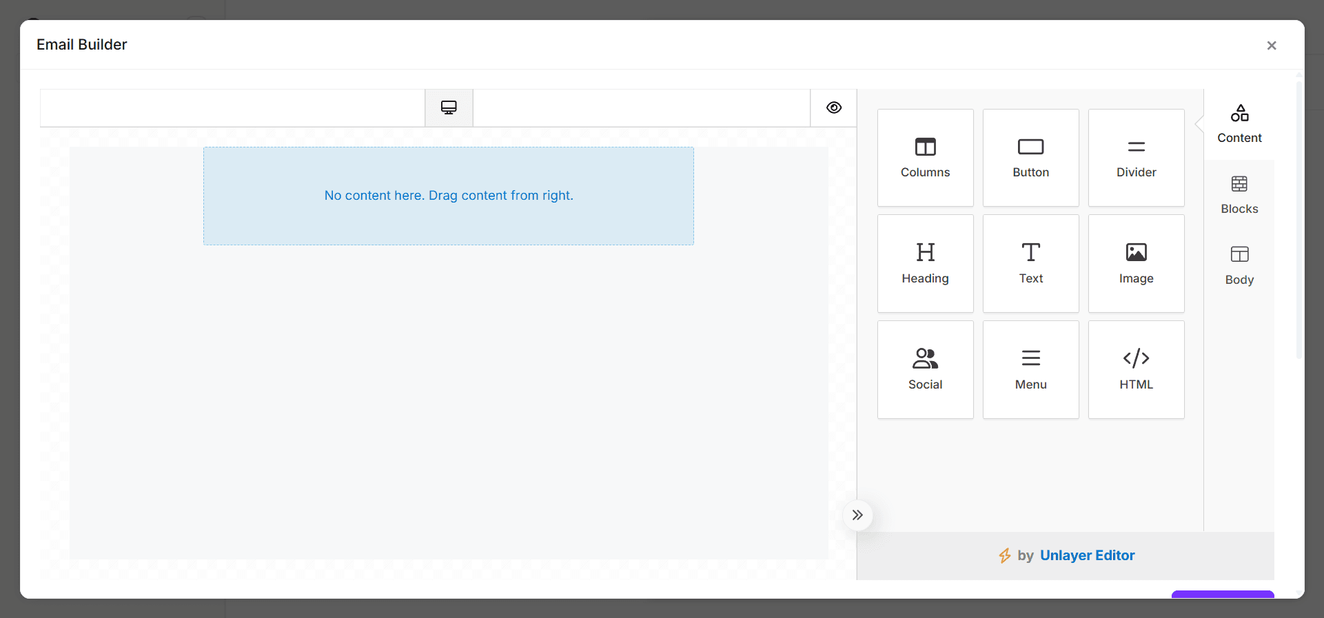 Zixflow’s code-free email editor lets you design personalized emails for your outreach.