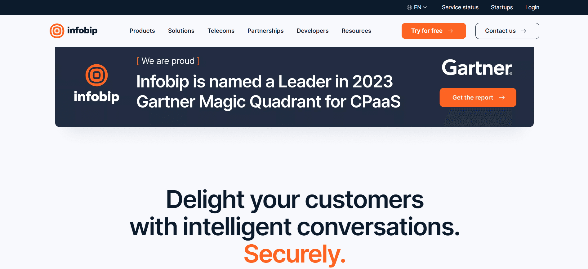 Rock your customers' engagement for increasing sales with Infobip.