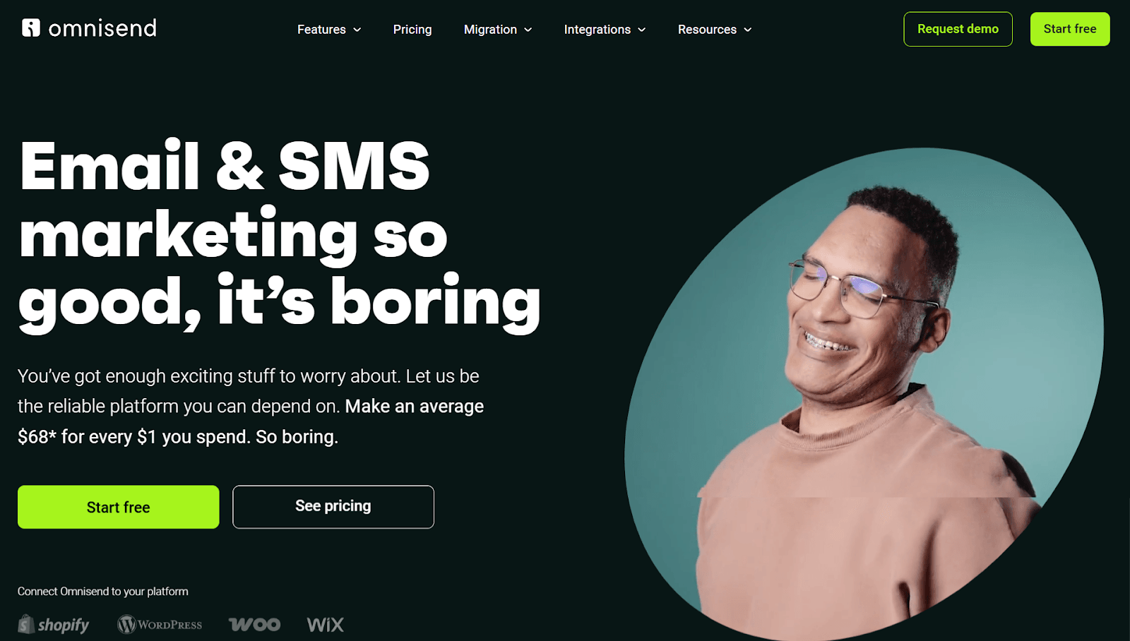 Omnisend is a multichannel Bird alternative.