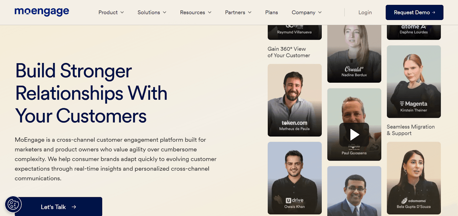 MoEngage is a cross-channel customer engagement platform. 