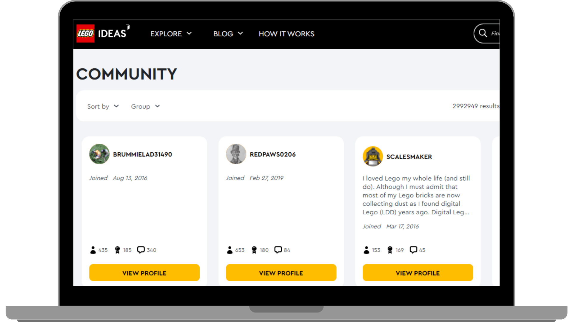 How LEGO community works for sales engagement?