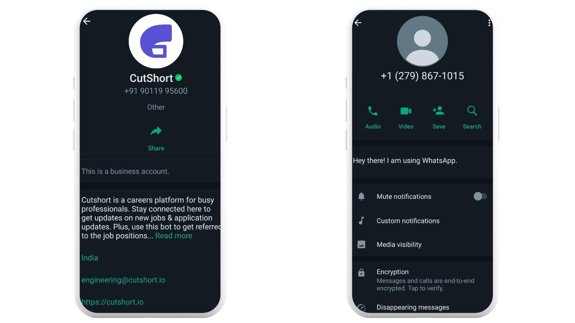 The difference between a Verified WhatsApp Business Account  and General WhatsApp Business Account.