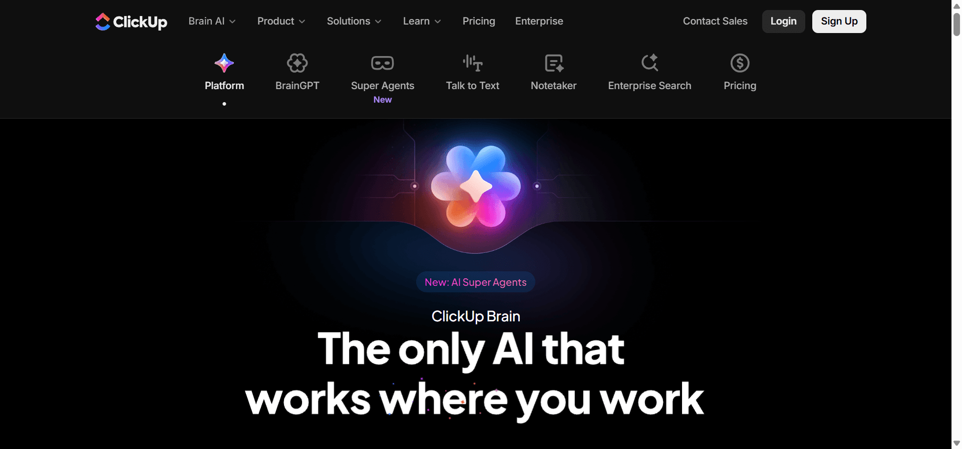 ClickUp AI is an AI-driven tool to effectively handle your projects. 