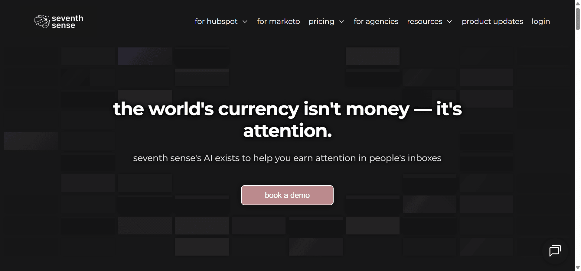 Seventh Sense an AI marketing solution.