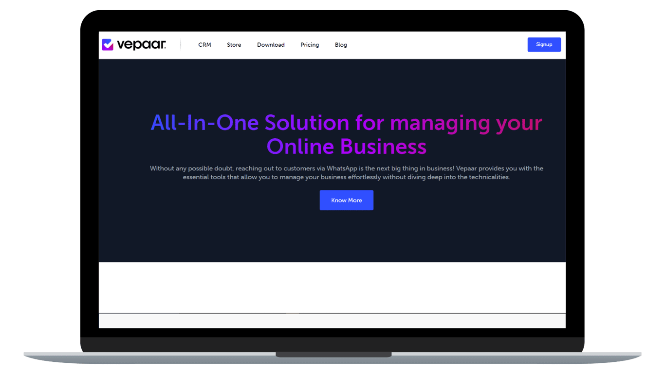 Vepaar, an all-in-one WhatsApp automation solution for managing your WhatsApp activities.