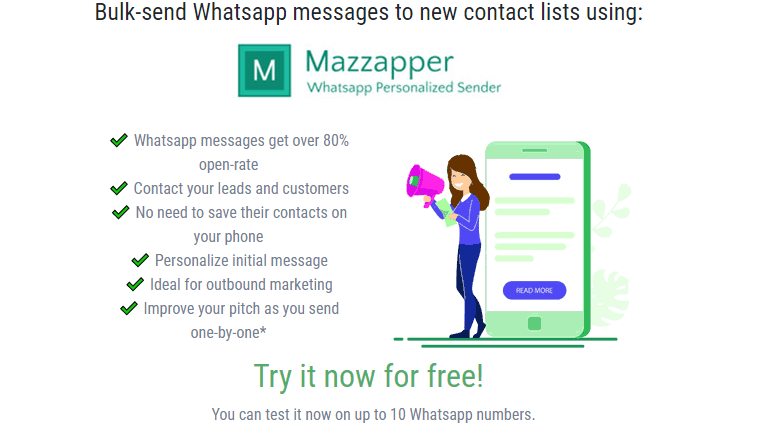 Mazzapper, a WhatsApp automation solution.