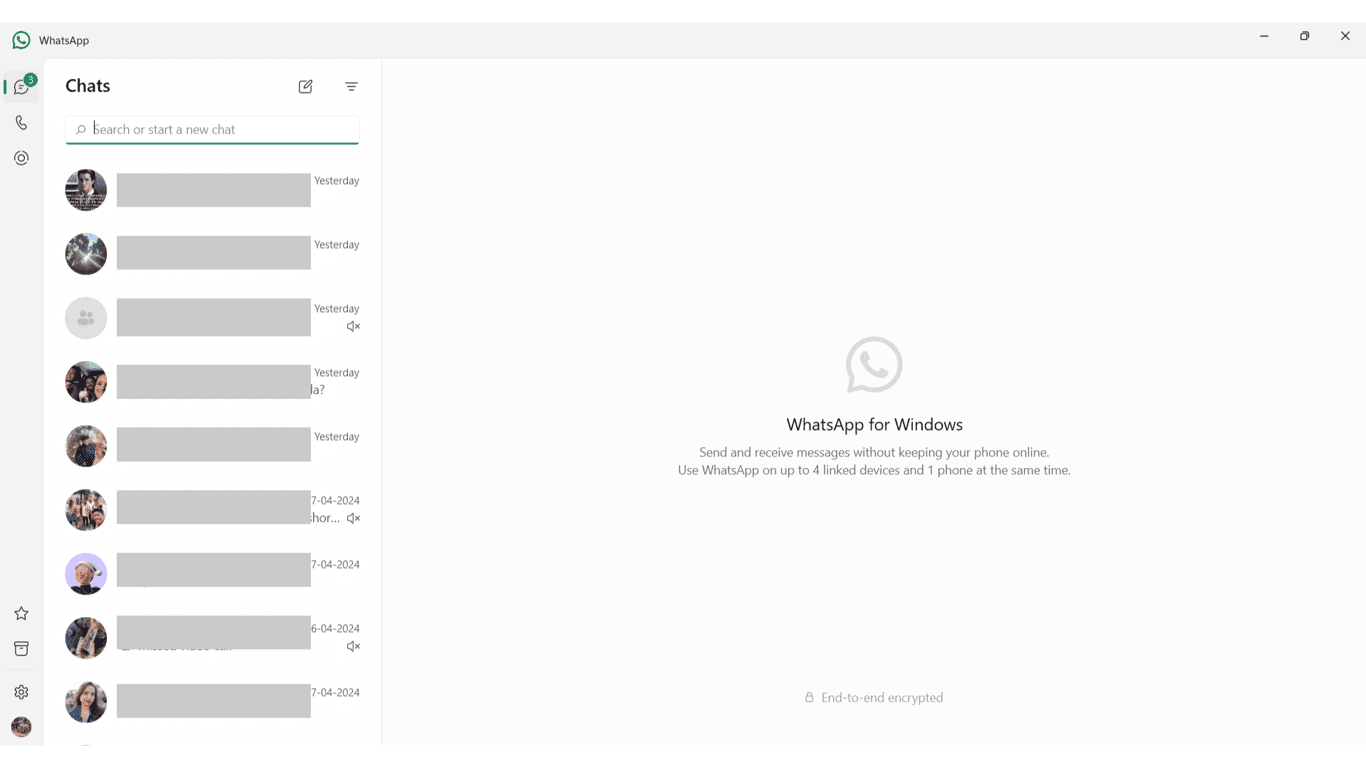 Desktop WhatsApp Business.