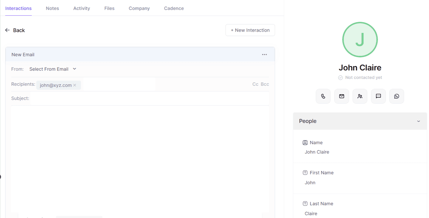 Zixflow lets you send personalized emails to your prospects.