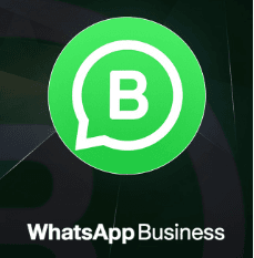 WhatsApp Business application.